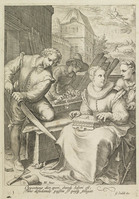 TvB G 2520
<br/>
Middag (de vier dagdelen)
<br/>
<em>Saenredam, Jan (ca. 1565/1566-1607)</em>